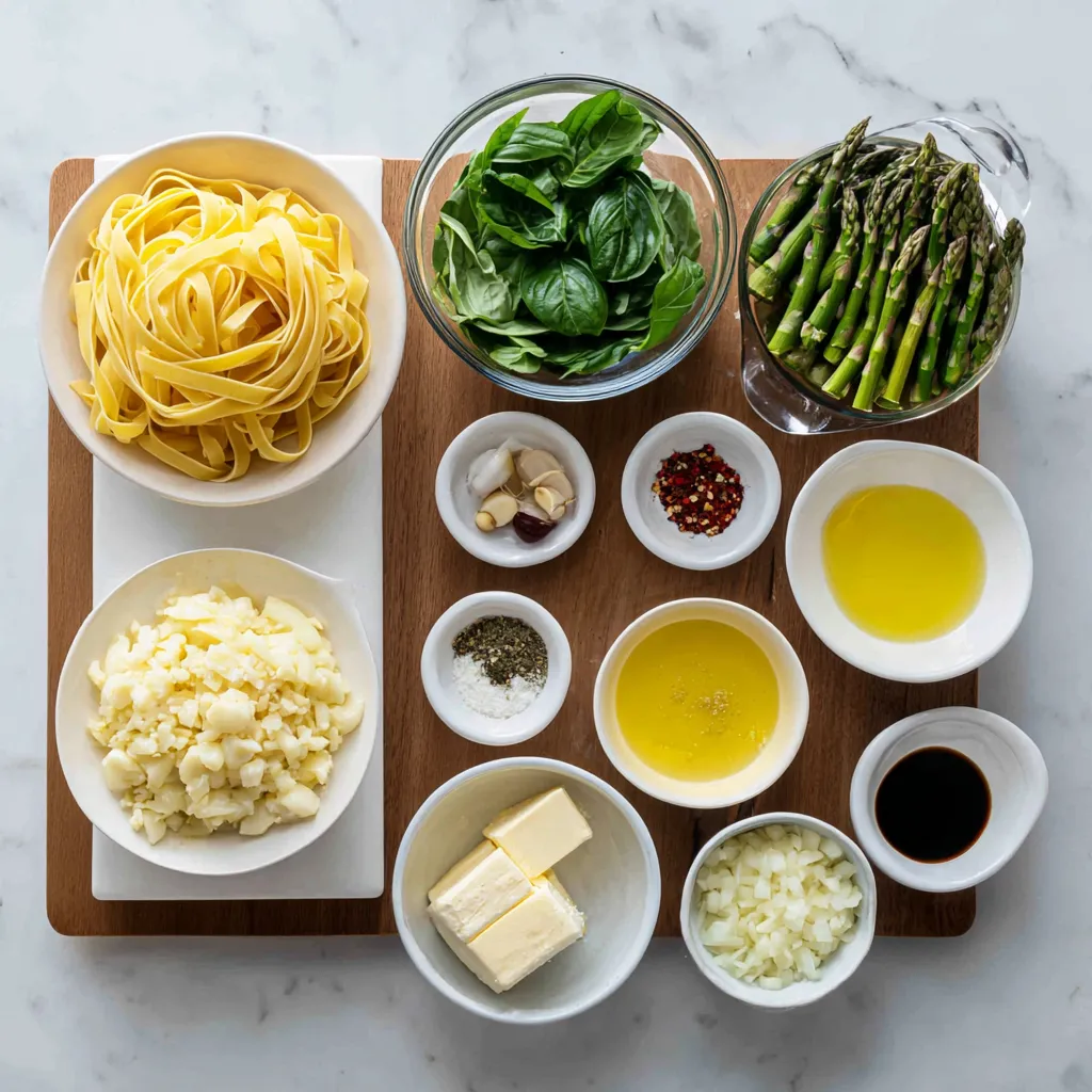 Pasta al Limone with Asparagus
