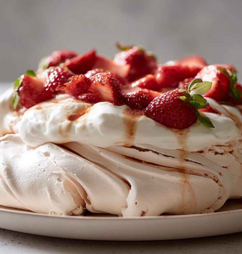 Strawberry Pavlova