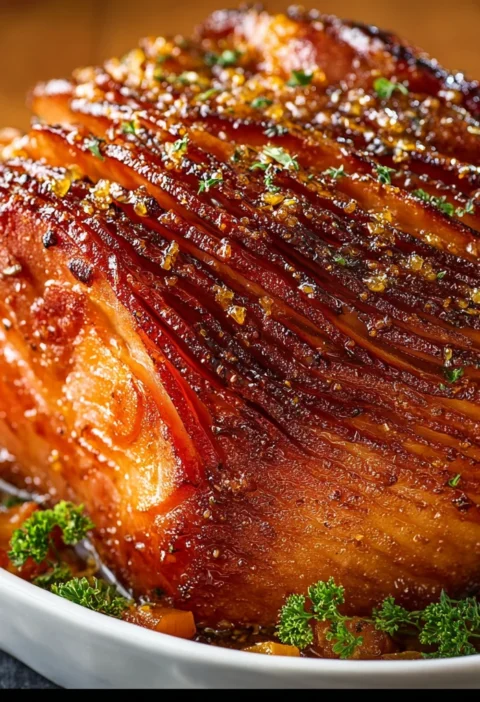 Brown Sugar Glazed Ham Honey Orange Glaze