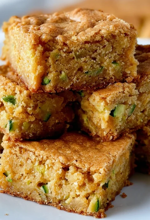 Butterscotch Zucchini Bars