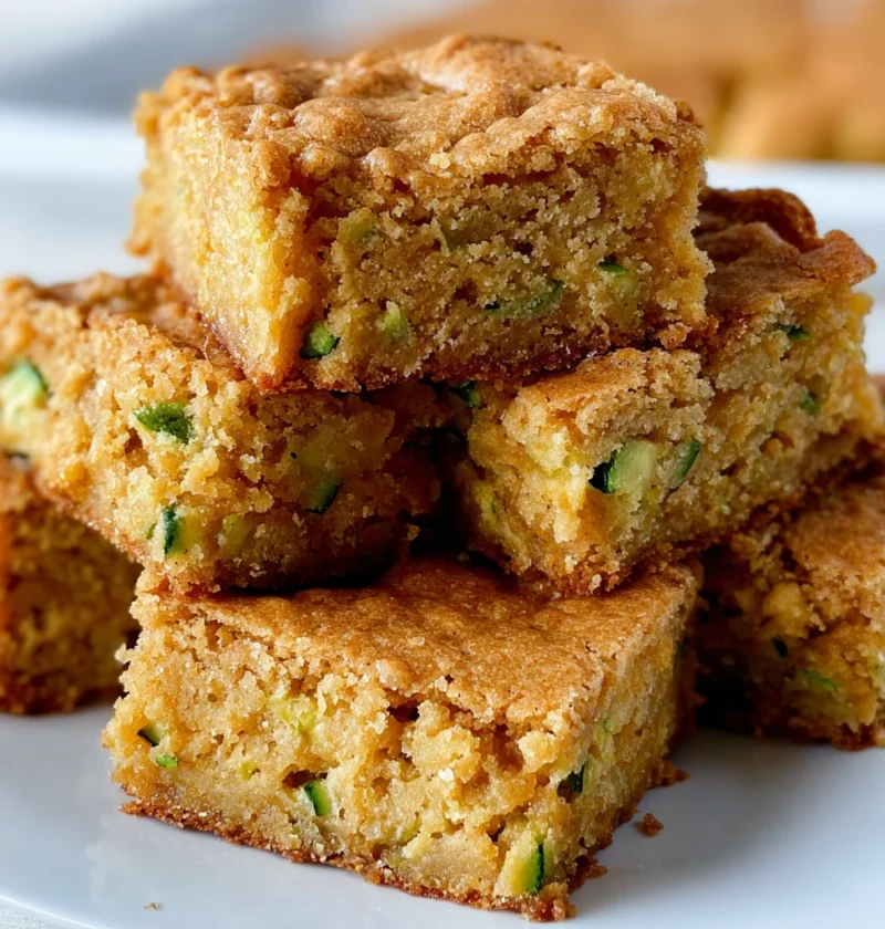 Butterscotch Zucchini Bars