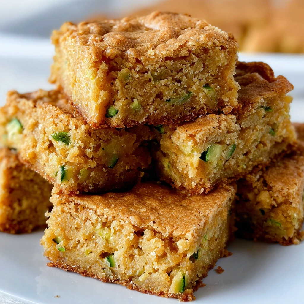 Butterscotch Zucchini Bars