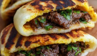 Grilled Lamb Pita Arayes