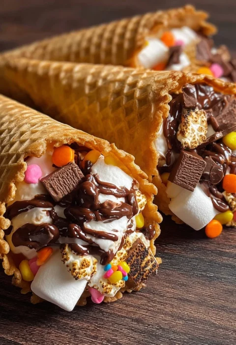 Reeses Campfire Cones