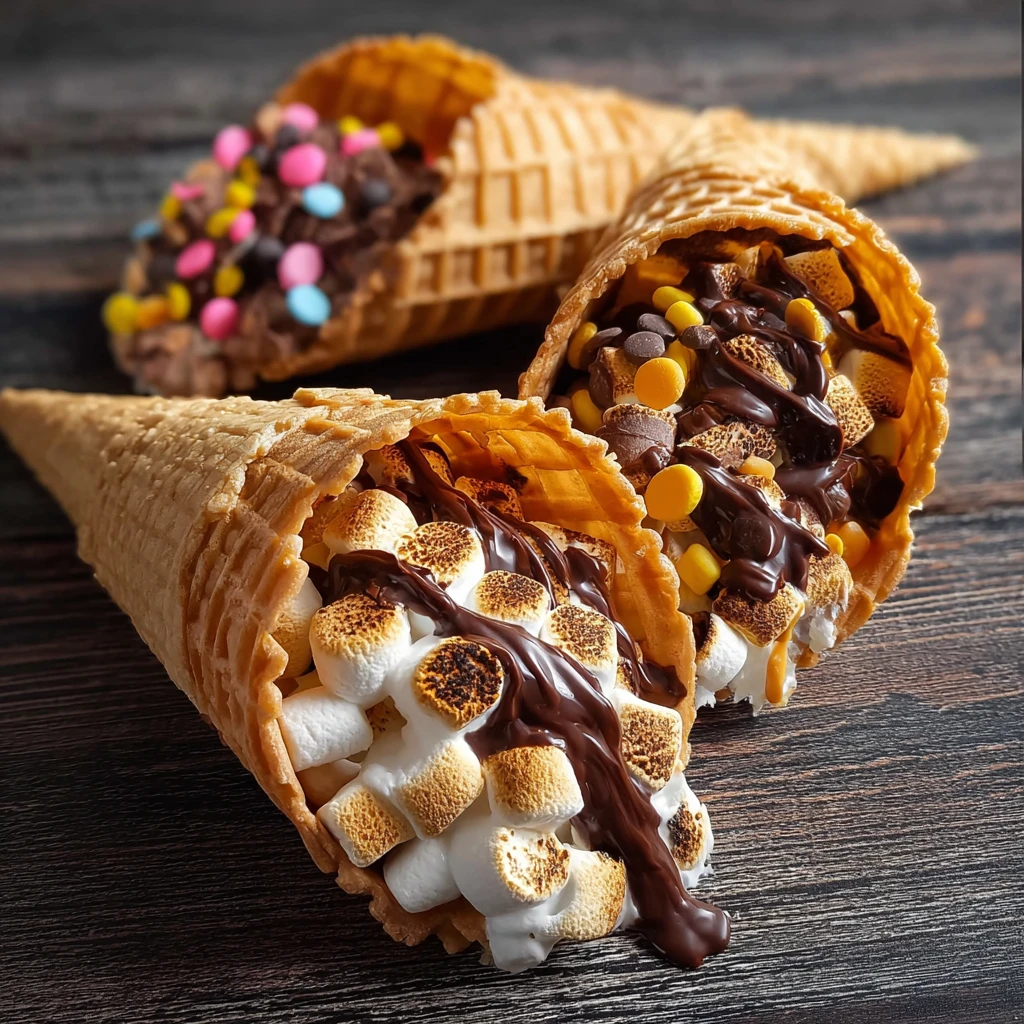 Reeses Campfire Cones