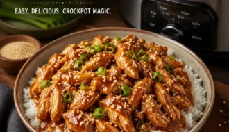 Crockpot Sesame Chicken