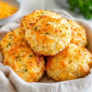 Easy Keto Biscuits (Fluffy, Buttery & Cheesy)