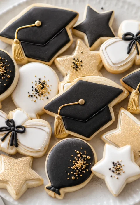 Gluten-Free Grad Cookies