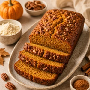 Keto Pumpkin Bread (Moist, Tender & Perfectly Spiced)