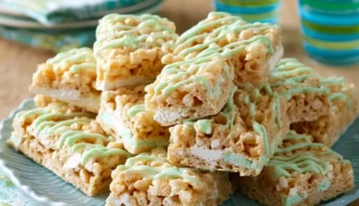 Key Lime Pie Cereal Treats