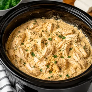 Slow Cooker Cream Cheese Chicken
