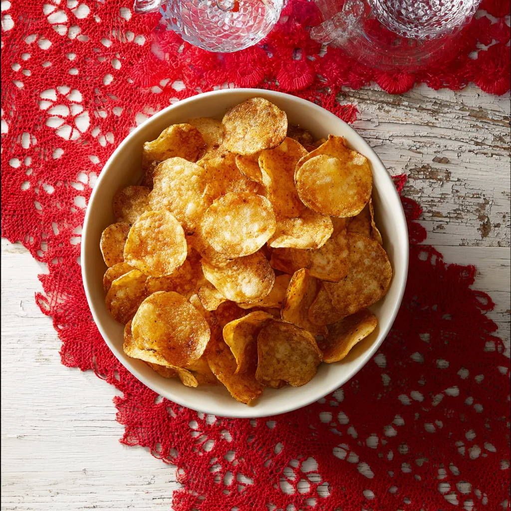 Spiced-Up Potato Chips Recipe