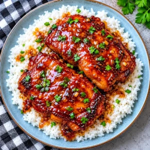 Classic Honey Garlic Chicken Thighs