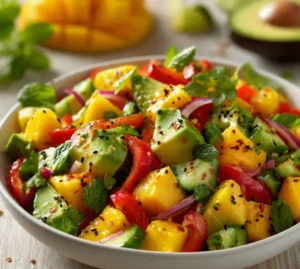 Avocado Mango Salad & Healthy and Refreshing