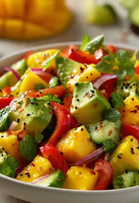 Avocado Mango Salad
