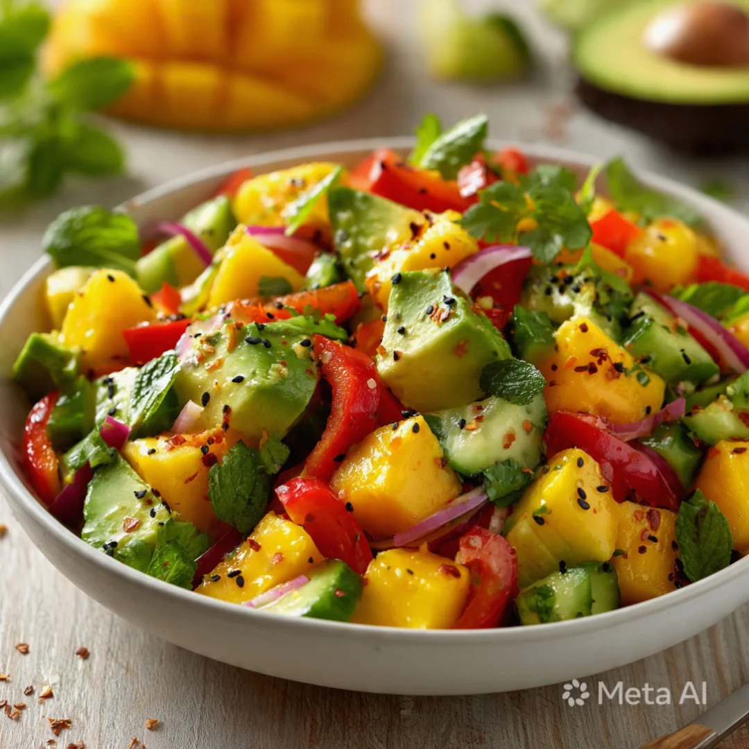 Avocado Mango Salad