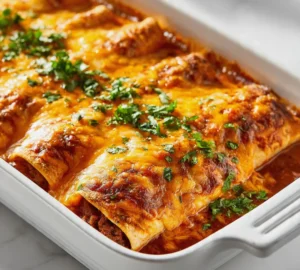 Cheesy Beef Enchiladas – Delicious and Delightful