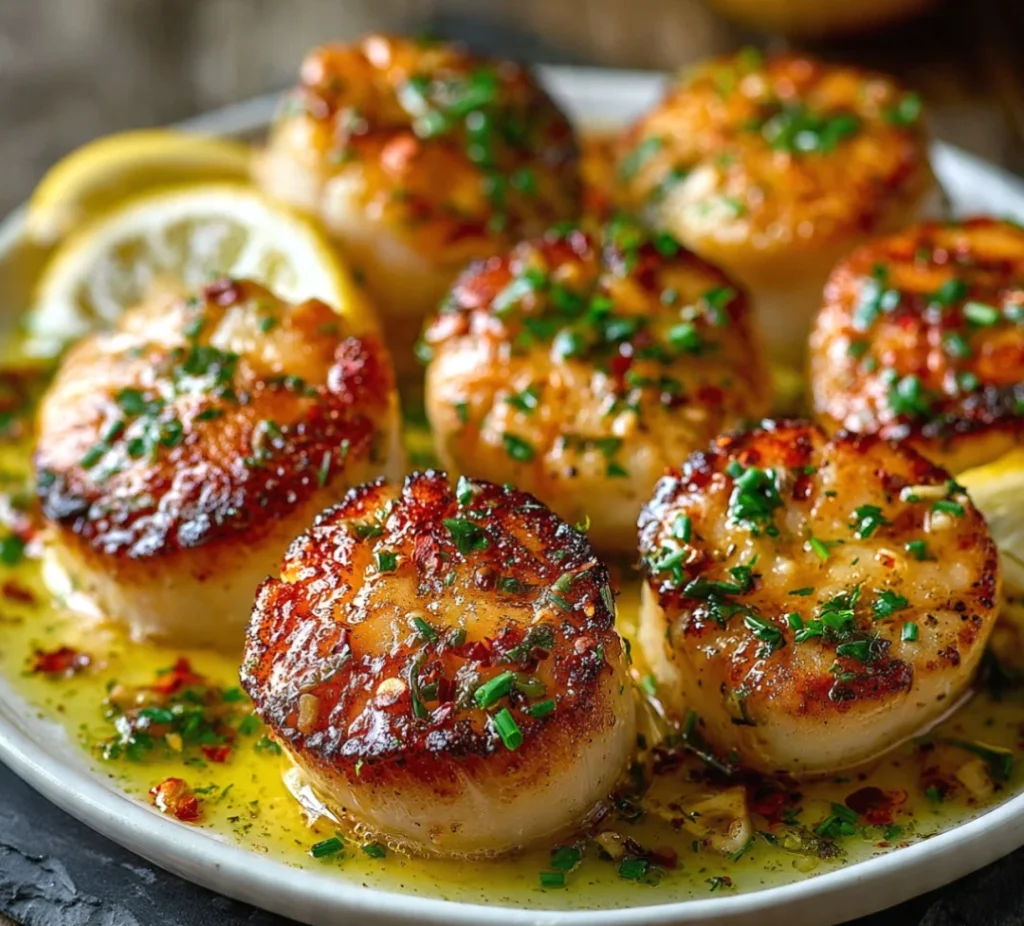Cowboy Butter Scallops - Cowboy Butter Scallops