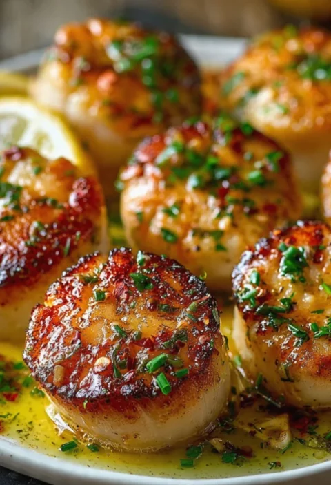 Cowboy Butter Scallops