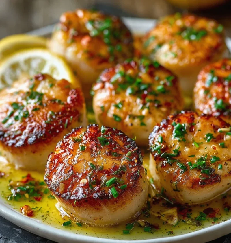 Cowboy Butter Scallops