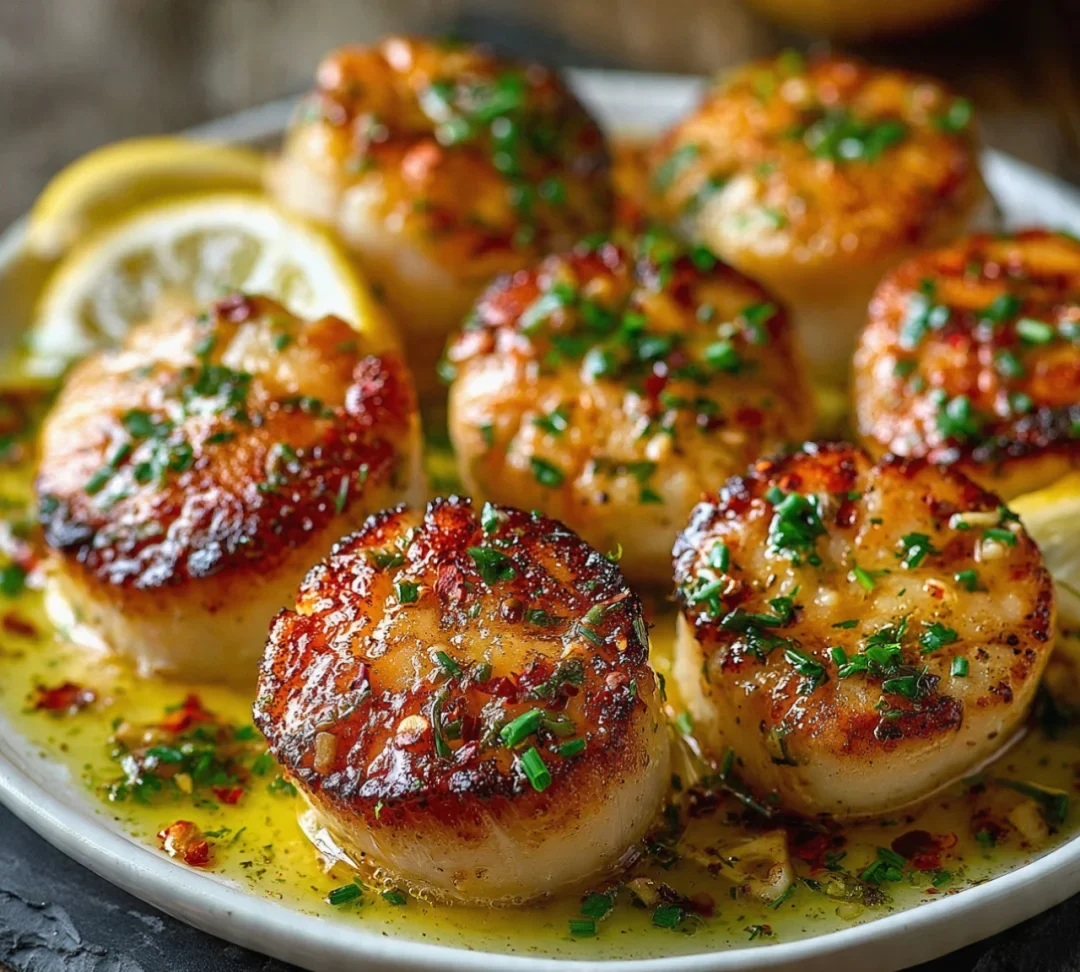 Cowboy Butter Scallops