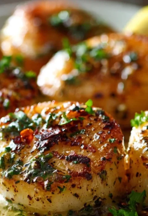 Cowboy Butter Scallops