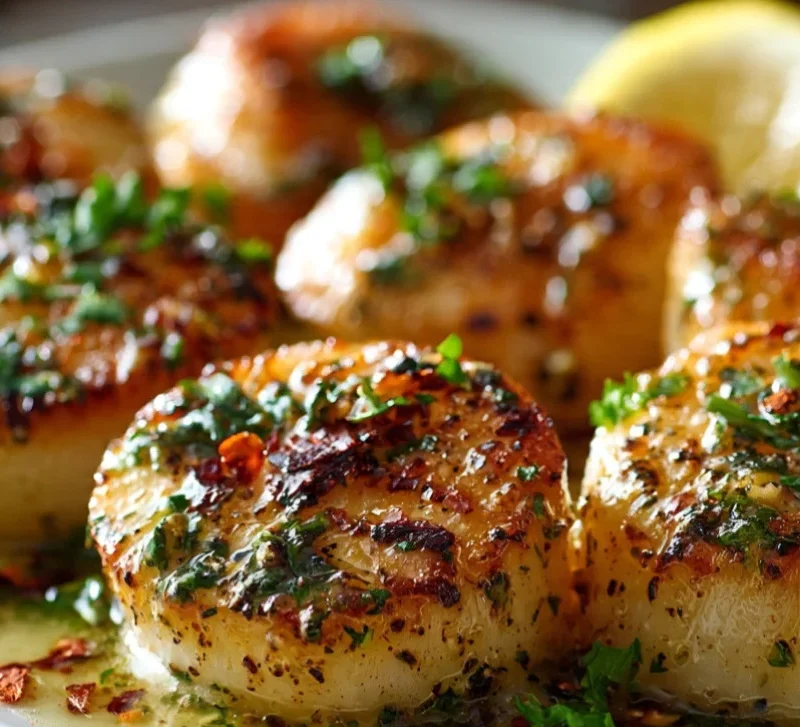 Cowboy Butter Scallops
