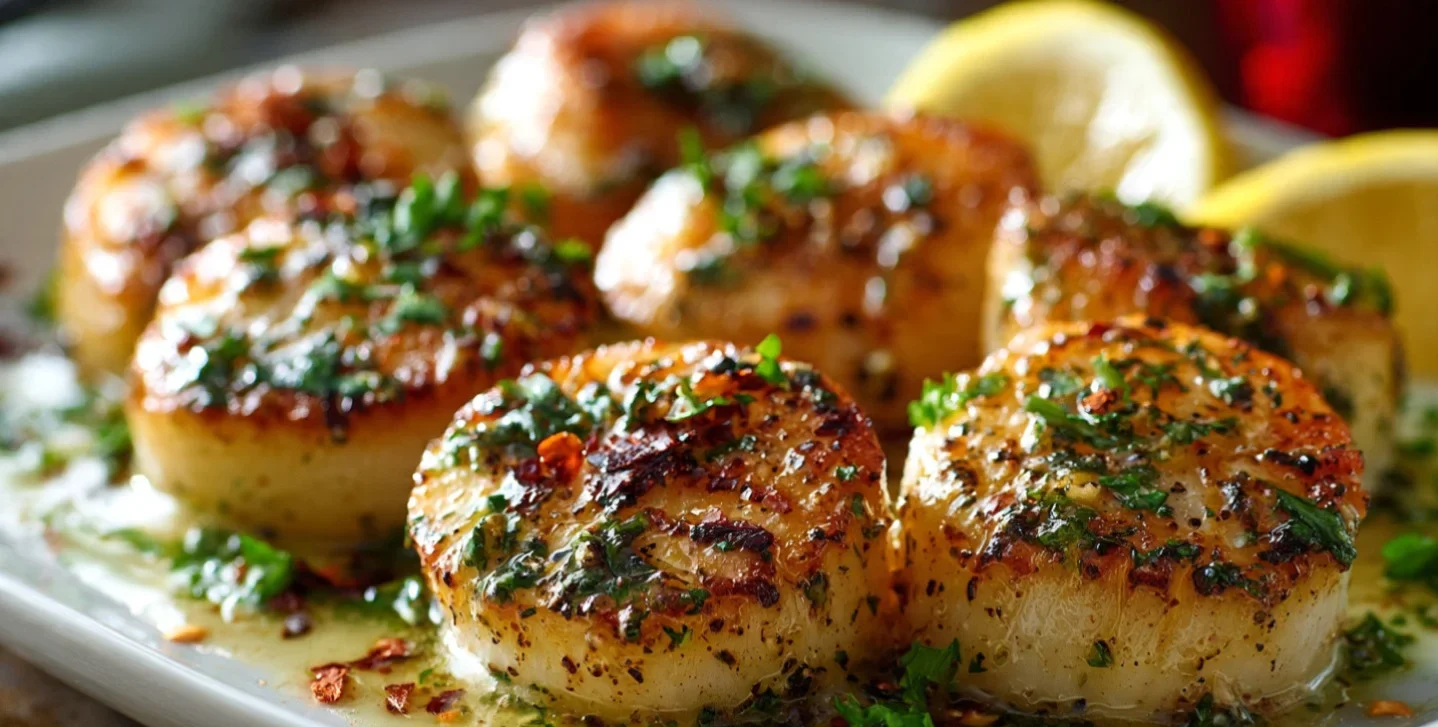 Cowboy Butter Scallops