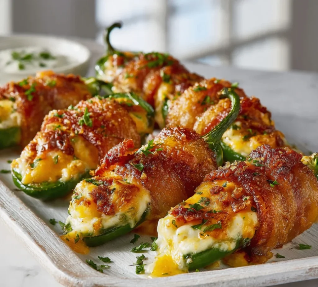 Crispy Bacon Cheddar Jalapeño Poppers – Tasty and Easy to Make - Crispy Bacon Cheddar Jalapeño Poppers – Tasty and Easy to Make