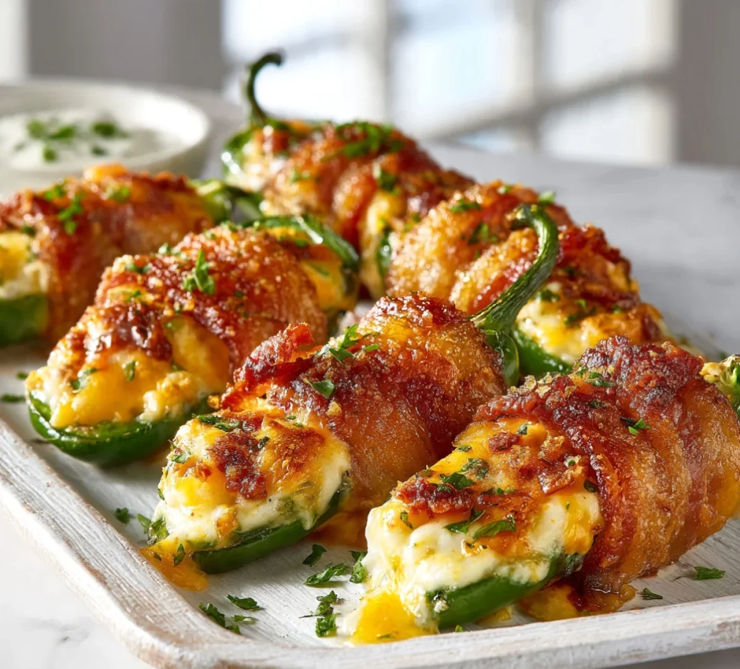 Crispy Bacon Cheddar Jalapeño Poppers – Tasty and Easy to Make