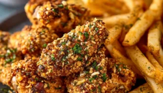 Crispy Garlic Parmesan Wings