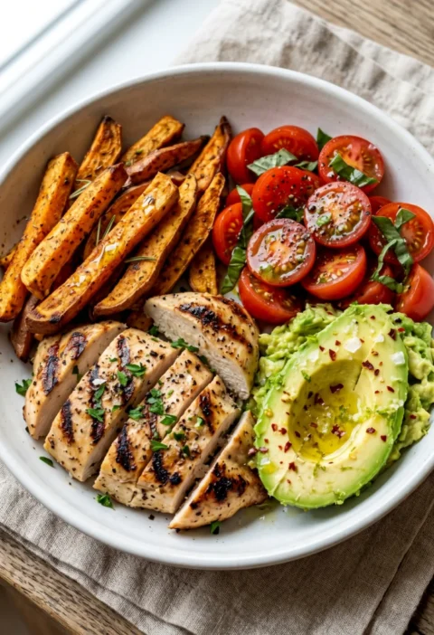 Grilled Chicken Power Bowl
