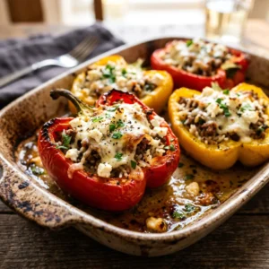 Mediterranean Stuffed Bell Peppers – Tasty and Easy to Make