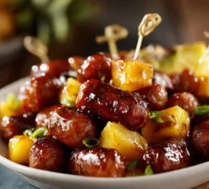 Pineapple Brown Sugar Mississippi Lil Smokies Bites – Easy Tips