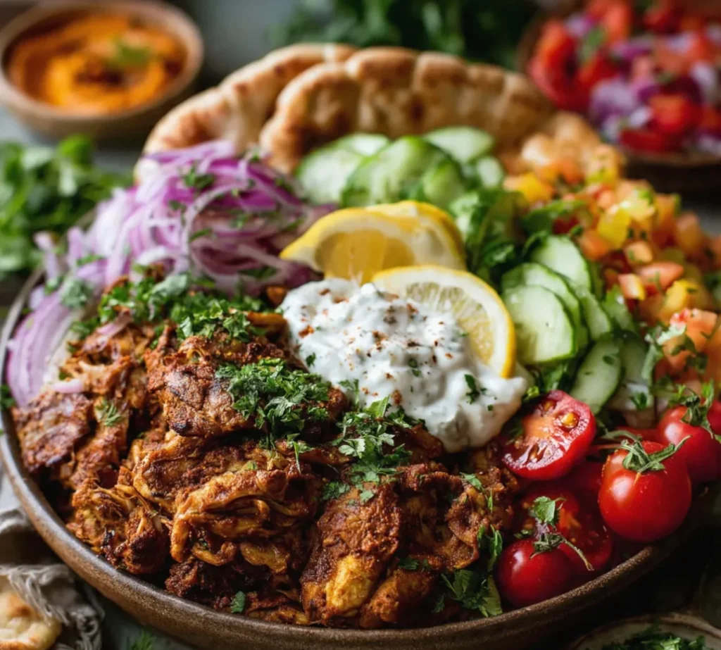 Slow Cooker Chicken Shawarma - Slow Cooker Chicken Shawarma