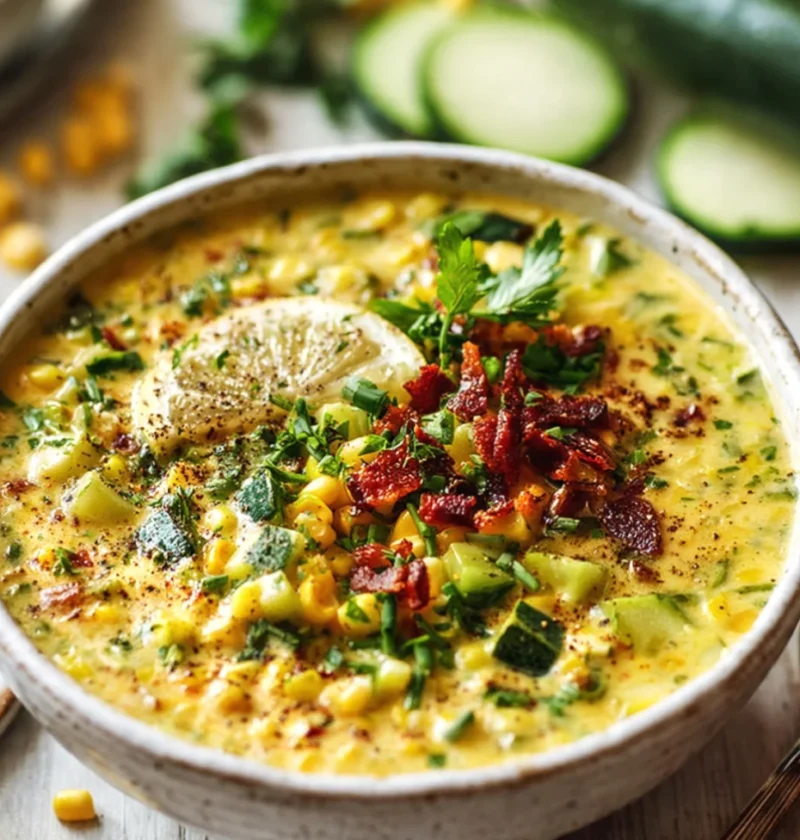 Zucchini Corn Chowder