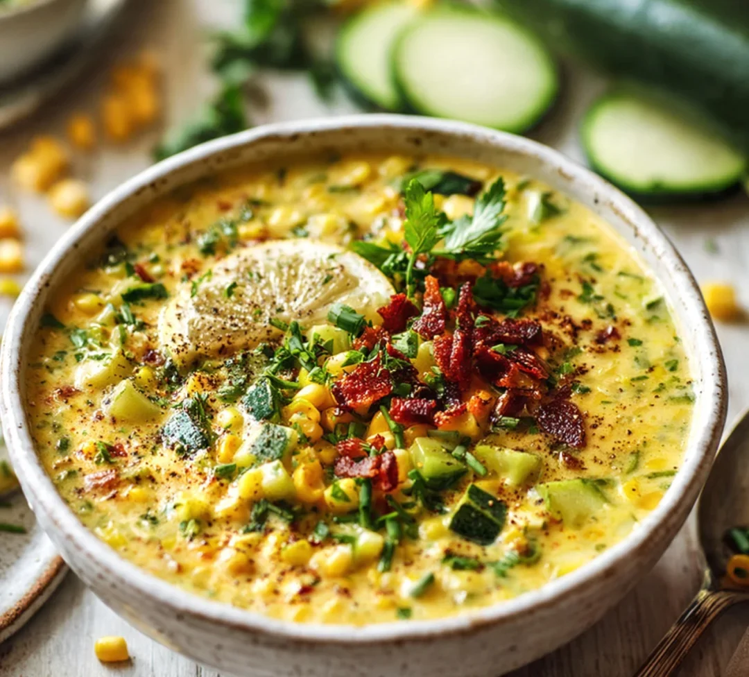 Zucchini Corn Chowder