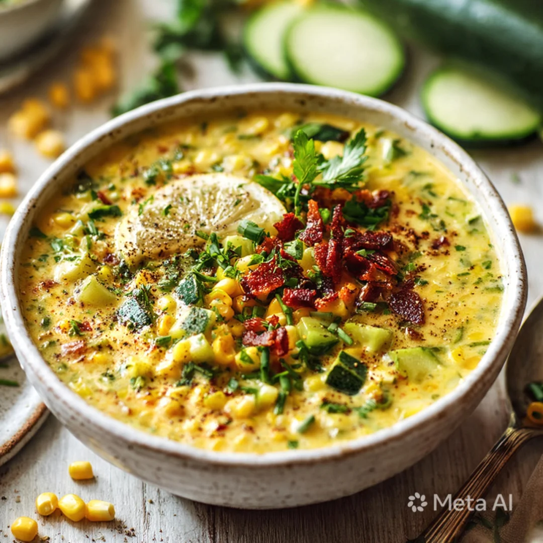 Zucchini Corn Chowder