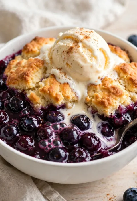 Best Blueberry Cobbler Recipe
