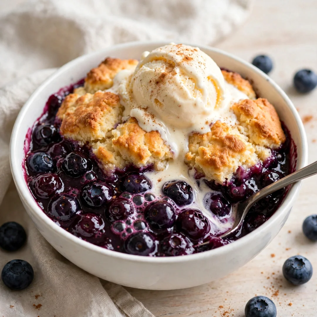 The Best Blueberry Cobbler Recipe
