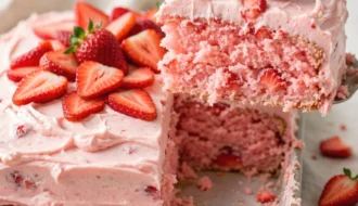 Best Strawberry Cake Recipe