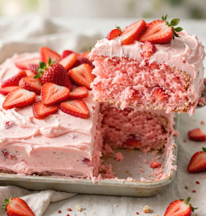 Best Strawberry Cake Recipe