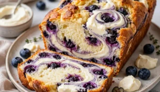 Blueberry Cream Cheese Loaf