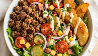 Burger Bowl Recipe