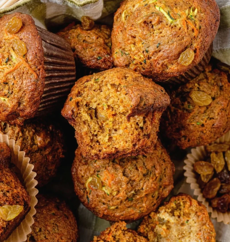 Carrot Zucchini Muffins