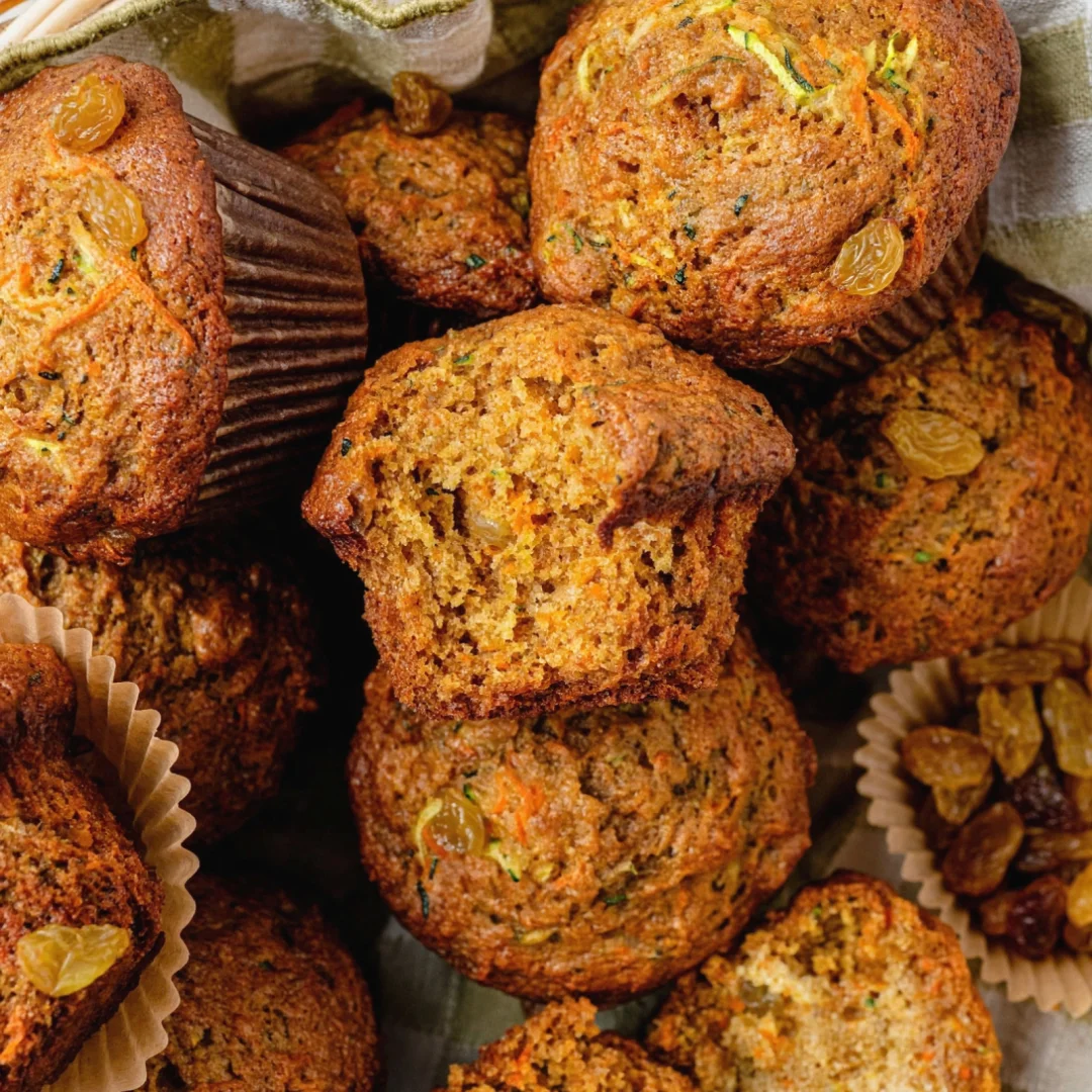 Carrot Zucchini Muffins