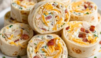 Chicken Bacon Ranch Pinwheels