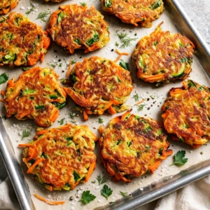 Easy and Delicious Crispy Vegetable Fritters