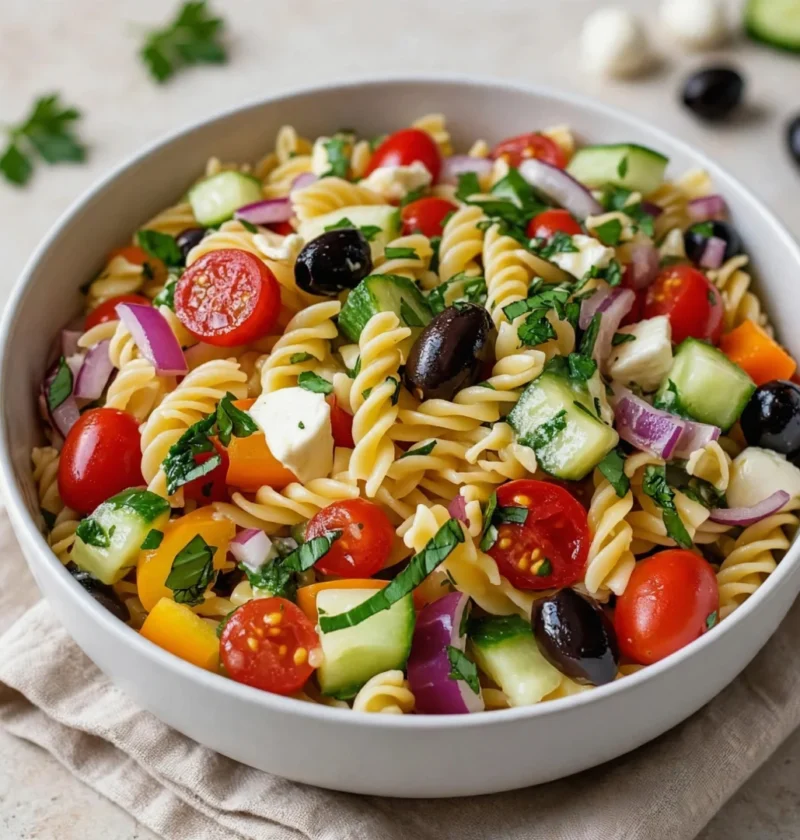 Easy and Delicious Italian Pasta Salad