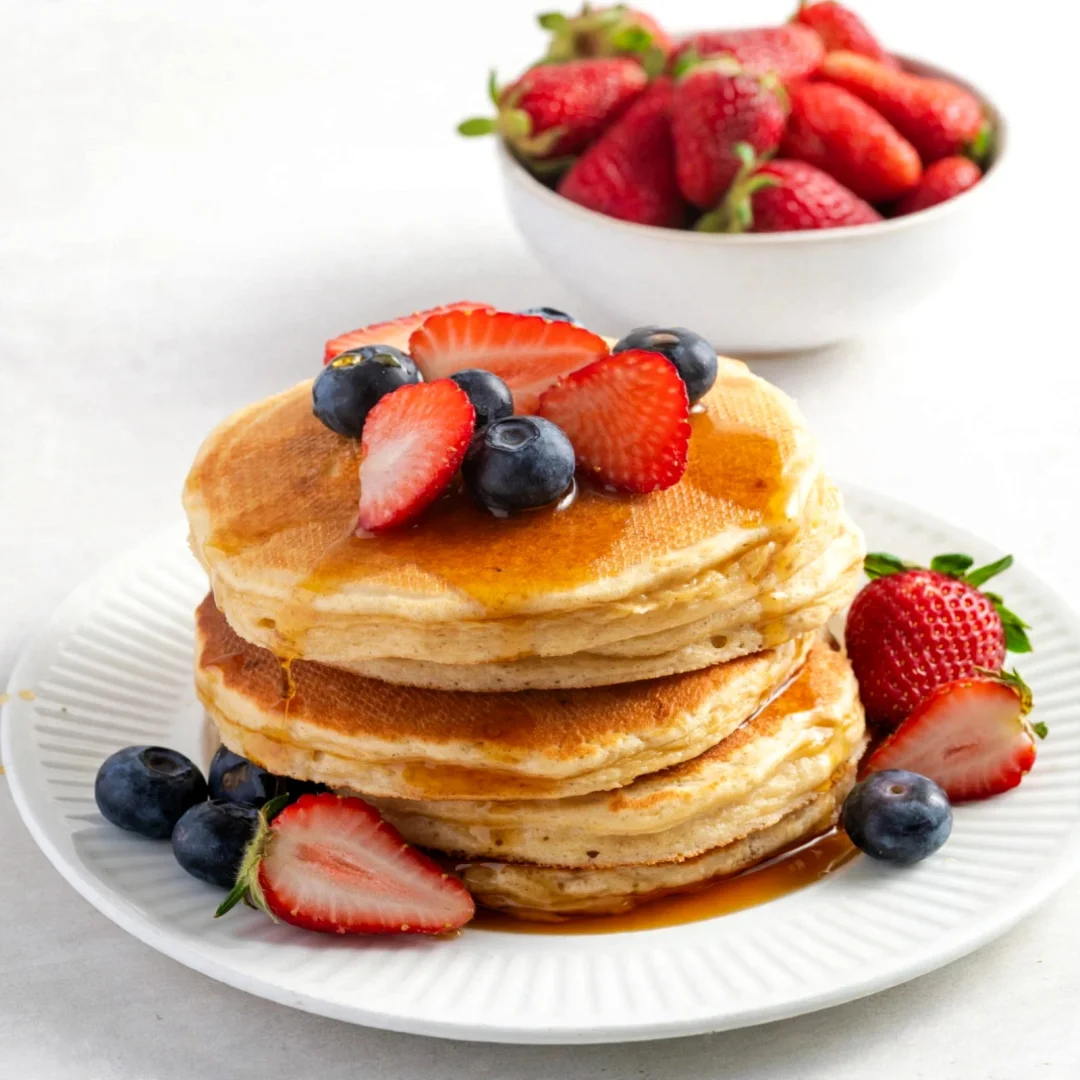 High-Protein Cottage Cheese Pancakes
